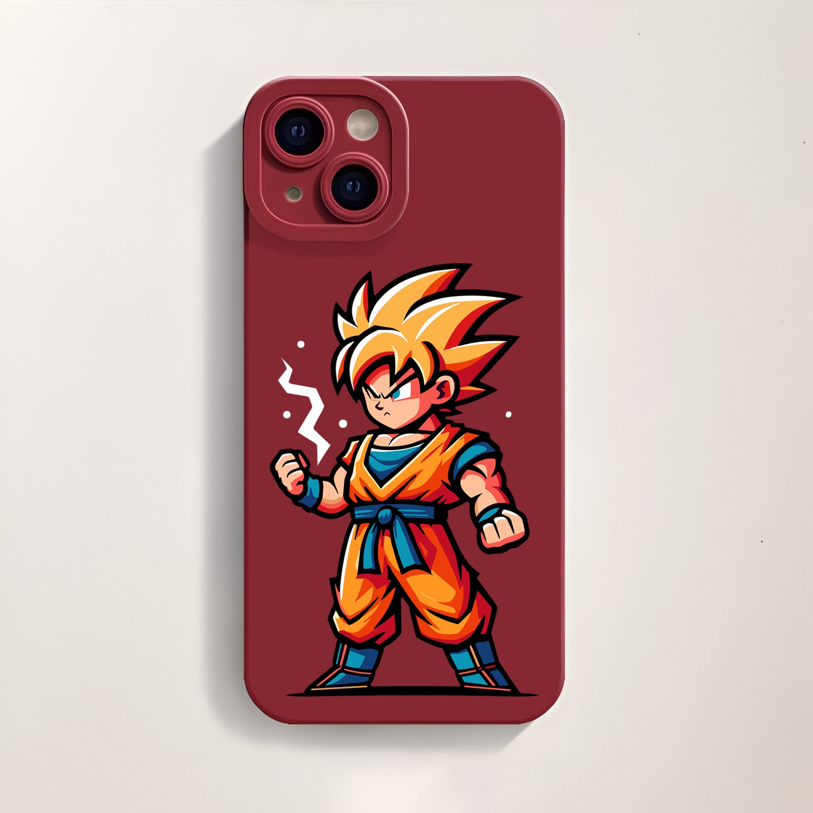 Anime Warrior Power-Up Silicone Case for Apple iPhone Series – view 4