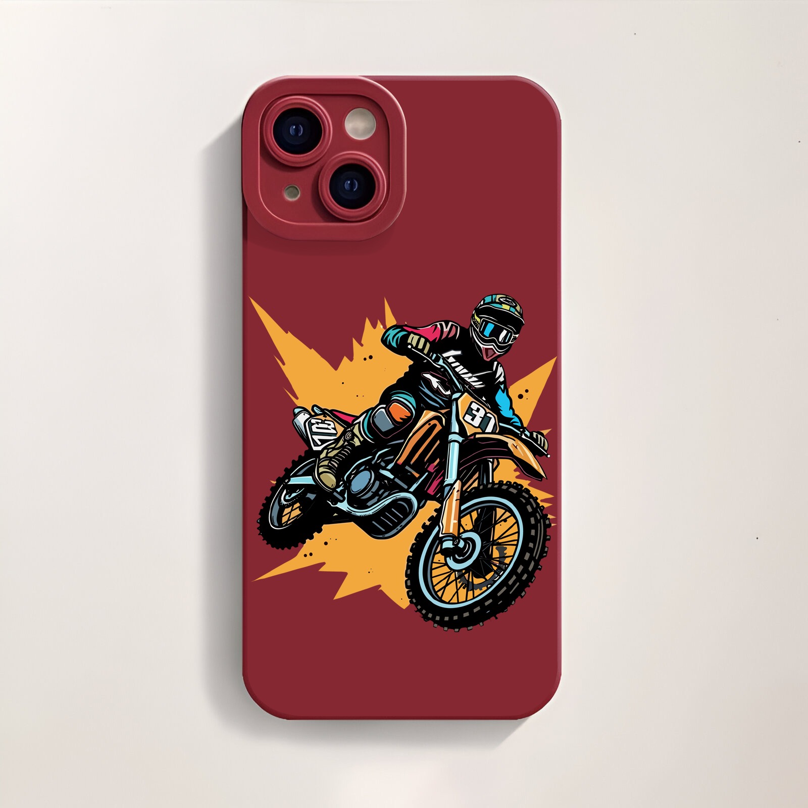 Motocross Adventure Silicone Case for Apple iPhone Series – view 5