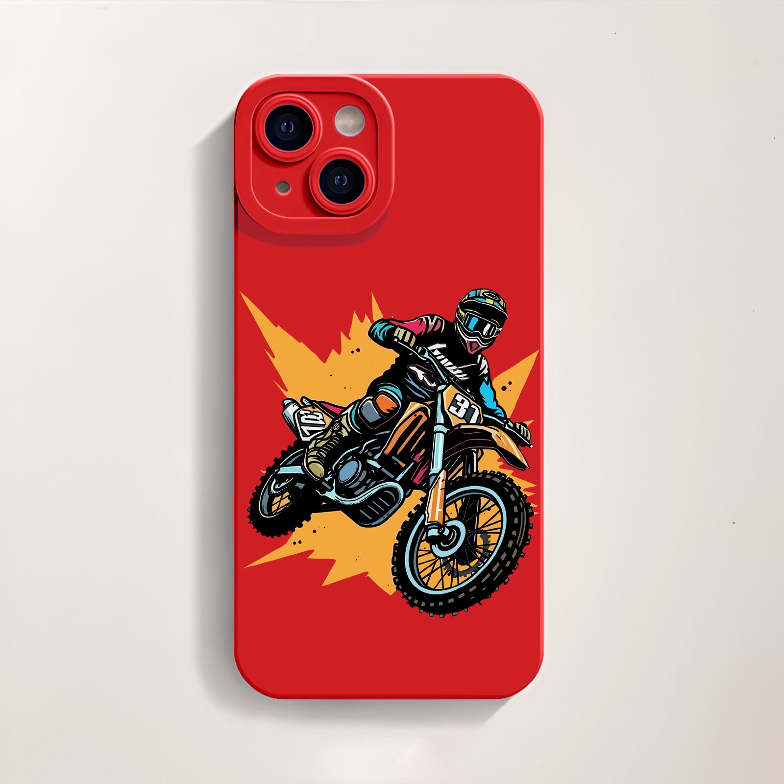 Motocross Adventure Silicone Case for Apple iPhone Series – view 3