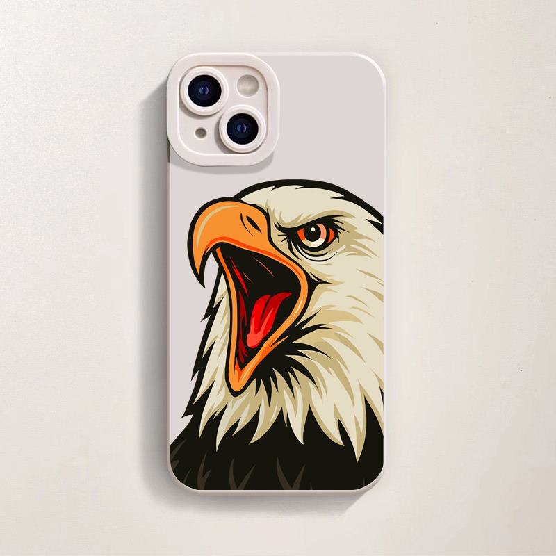 Fierce Eagle Graphic Silicone Case for Apple iPhone Series – view 3