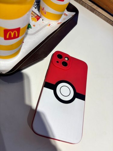 Click to view full screen Catch Poke Design Silicone Case for Apple iPhone Series photo review