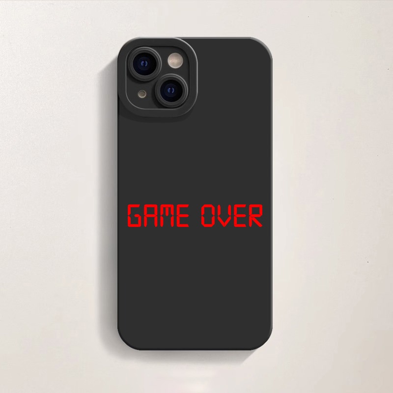Retro Gamer 'Game Over' Silicone Case for Apple iPhone Series – view 4