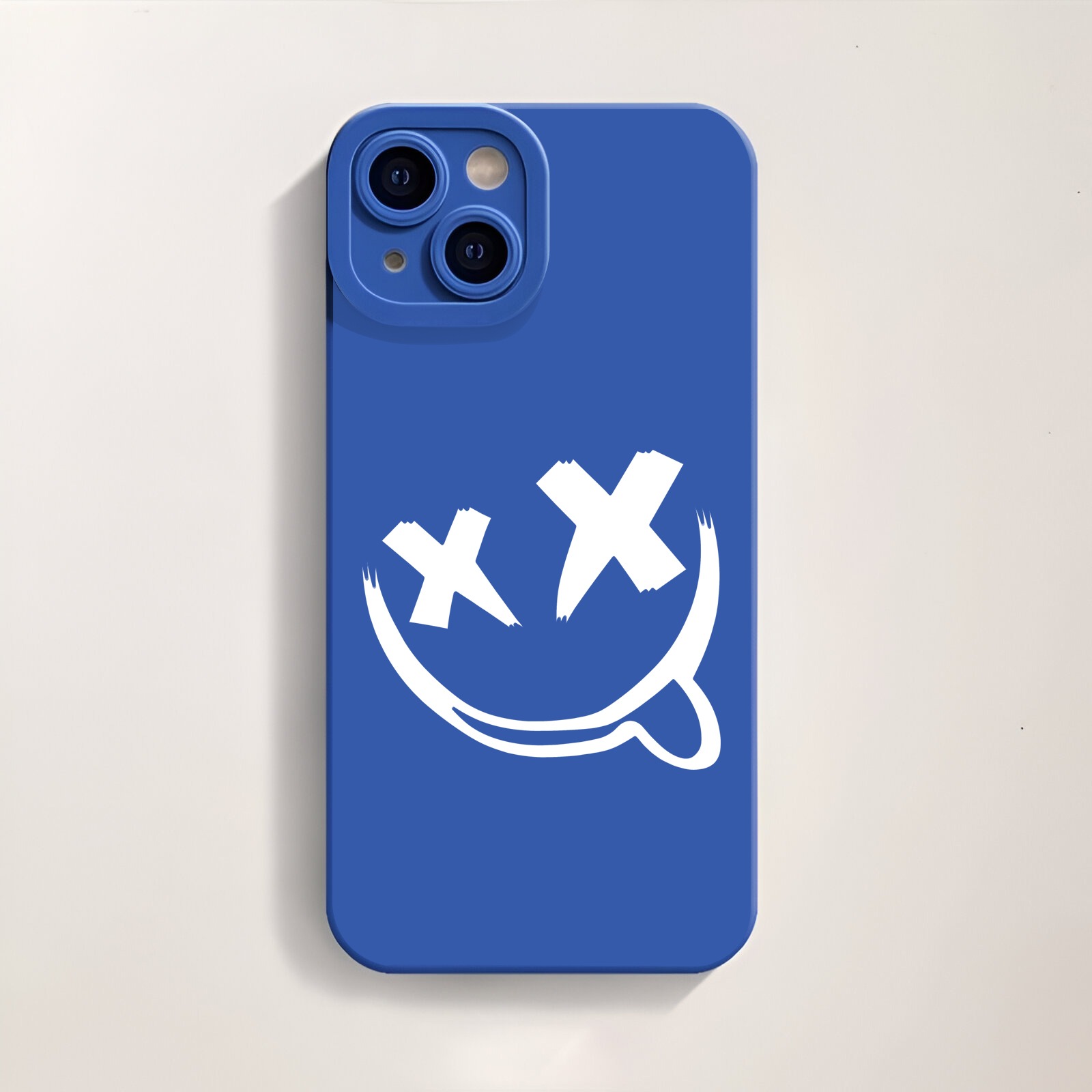 Edgy Smiley Face Silicone Case for Apple iPhone Series – view 5