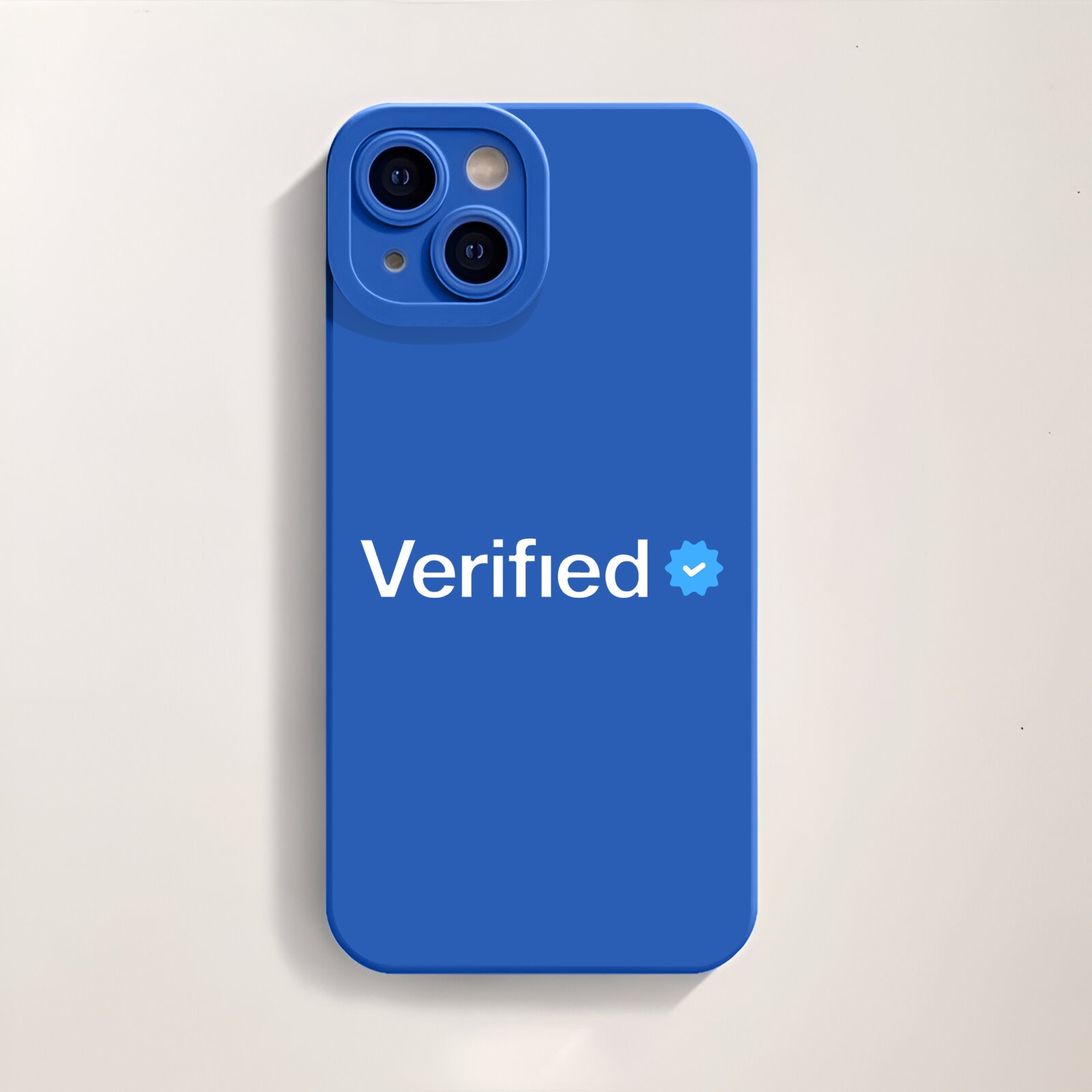 Verified Badge Style Silicone Case for Apple iPhone Series – view 3