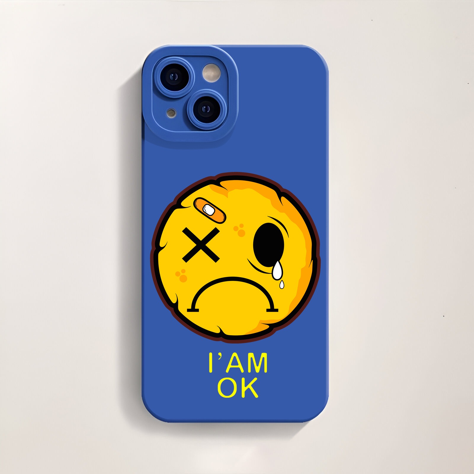 Ironic Smiley Expression Silicone Case for Apple iPhone Series – view 4