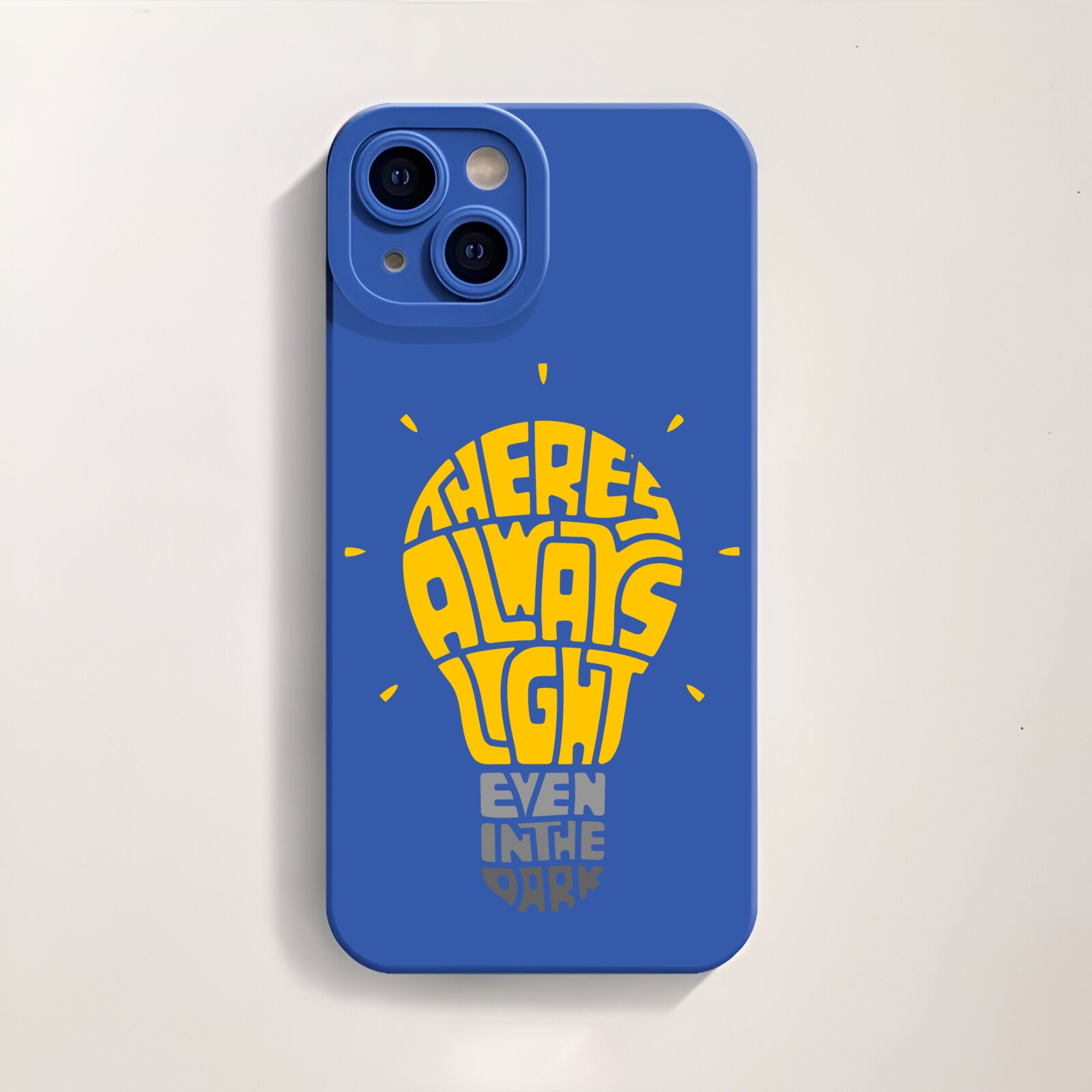 There's Always Light Graphic Silicone Case for Apple iPhone Series – view 3