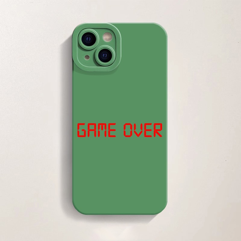 Retro Gamer 'Game Over' Silicone Case for Apple iPhone Series – view 3