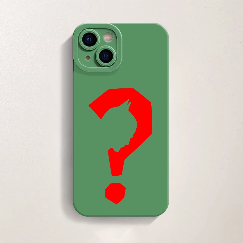 Mysterious Shadow Red Emblem Silicone Case for Apple iPhone Series – view 4