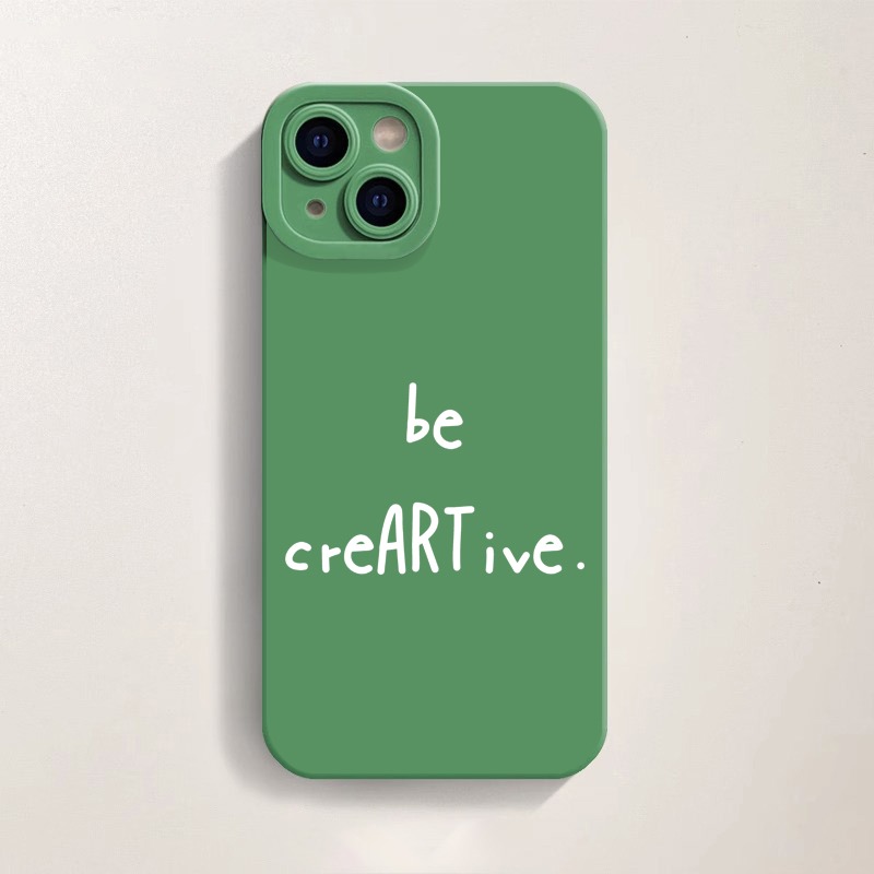 Be creARTive Typography Silicone Case for Apple iPhone Series – view 5