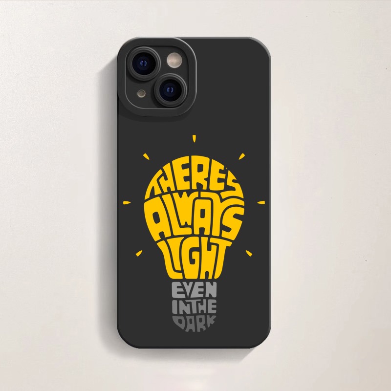 There's Always Light Graphic Silicone Case for Apple iPhone Series – view 1