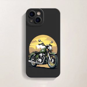 Vintage Ride Sunset Vibes Silicone Case for Apple iPhone Series
