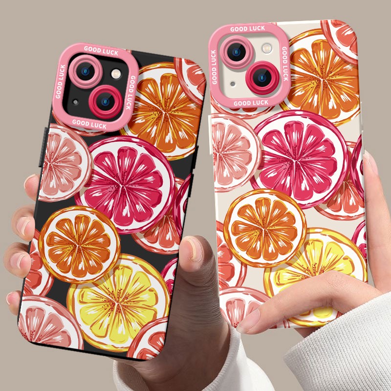 Citrus Splash Silicone Case for Apple iPhone Series. – view 1