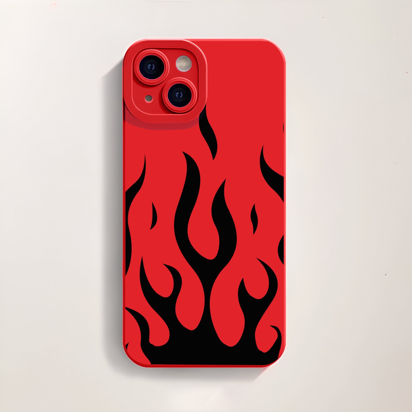 Flame Wave Design Silicone Case for Apple iPhone Series – view 4