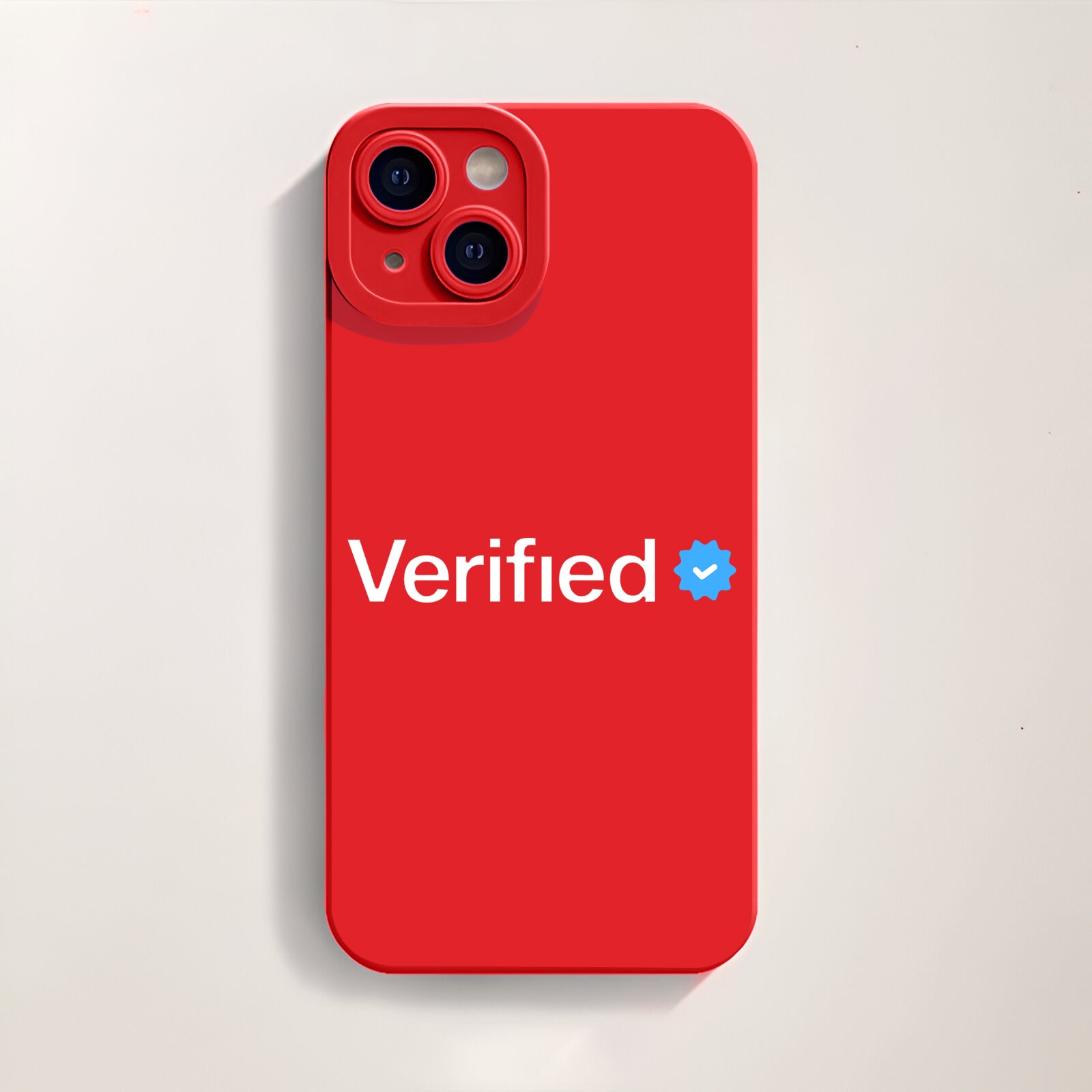 Verified Badge Style Silicone Case for Apple iPhone Series – view 4