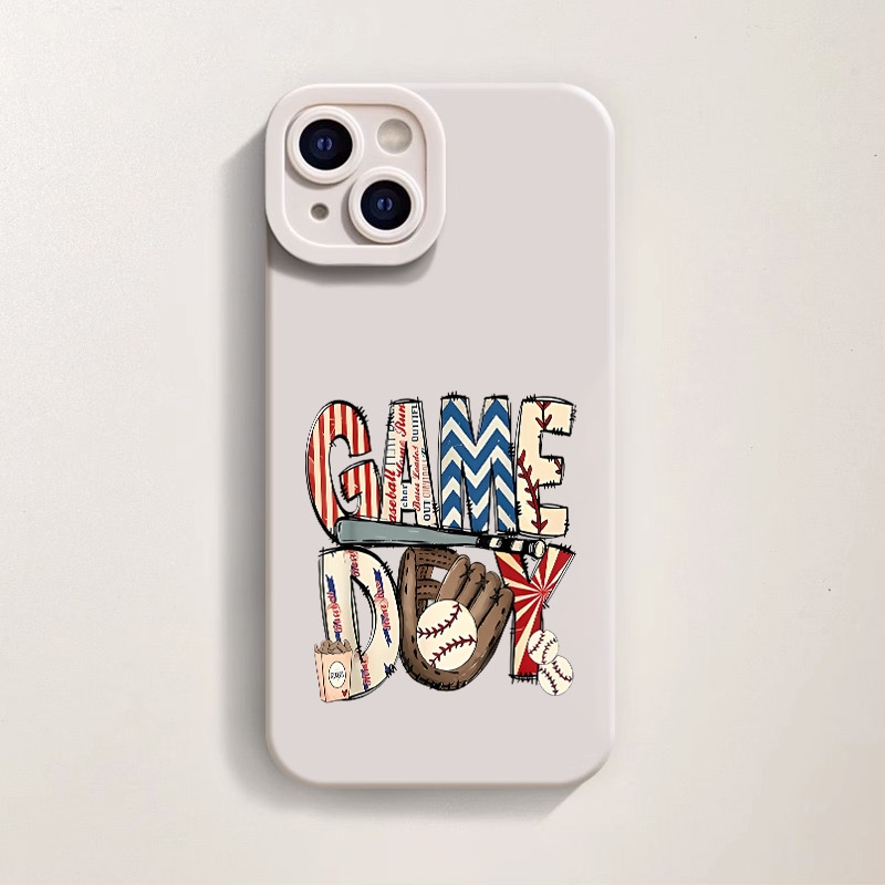 Game Day Baseball Vibes Silicone Case for Apple iPhone Series – view 4