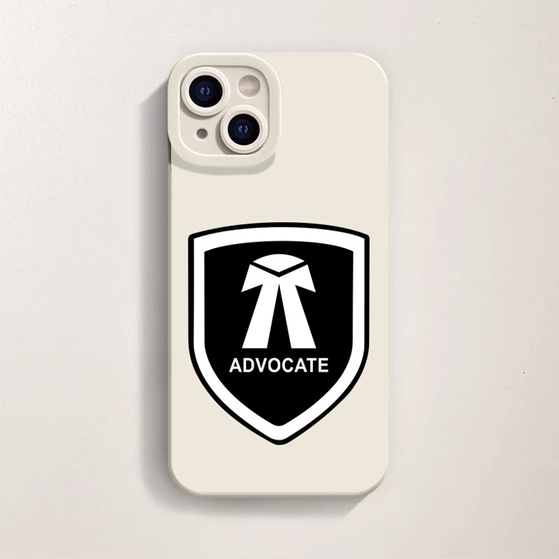 Legal Defender Emblem Silicone Case for Apple iPhone Series – view 2