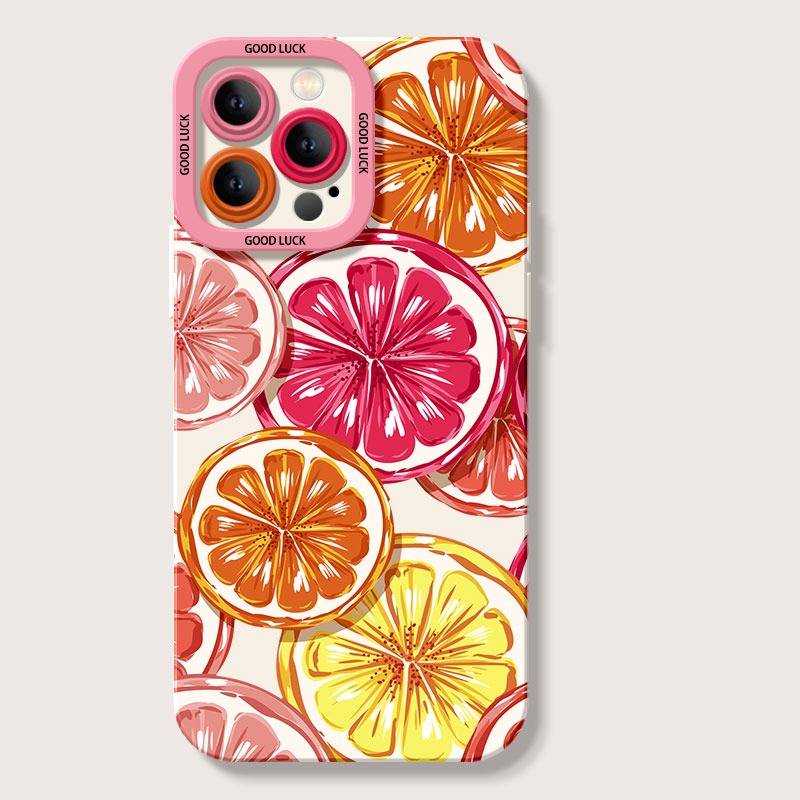 Citrus Splash Silicone Case for Apple iPhone Series. – view 3
