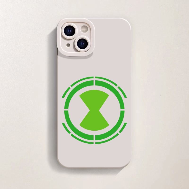 Green Tech Hero Symbol Silicone Case for Apple iPhone Series – view 4