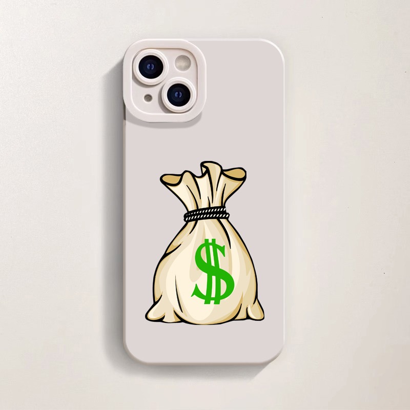 Money Bag Charm Silicone Case for Apple iPhone Series – view 4