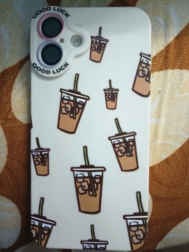 Daily Latte Delight Silicone Case for Apple iPhone Series photo review