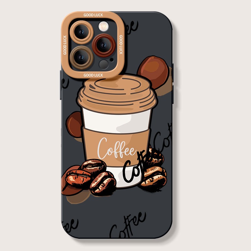 Coffee Lover's Delight Silicone Case for Apple iPhone Series – view 2