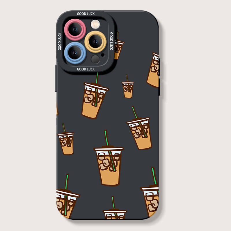 Coffee Lover's Delight Silicone Case for Apple iPhone Series – view 2