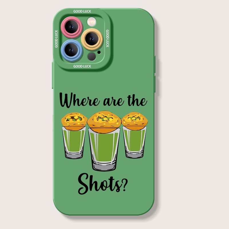 Party Vibes Shot Glass Red Silicone Case for Apple iPhone Series – view 4