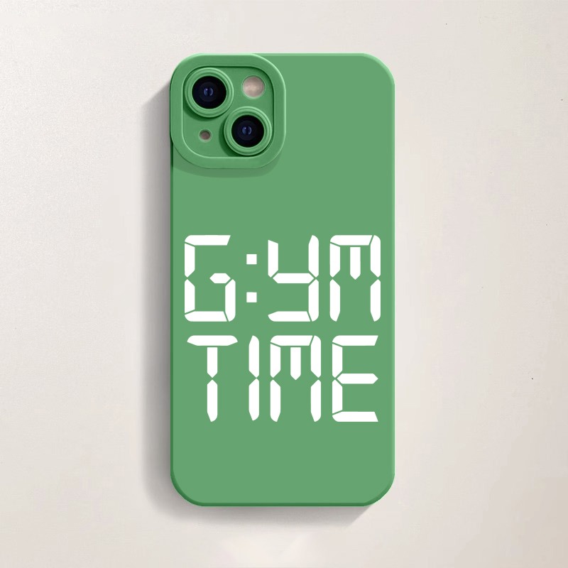 Digital Countdown 'Gym Time' Silicone Case for Apple iPhone Series – view 2