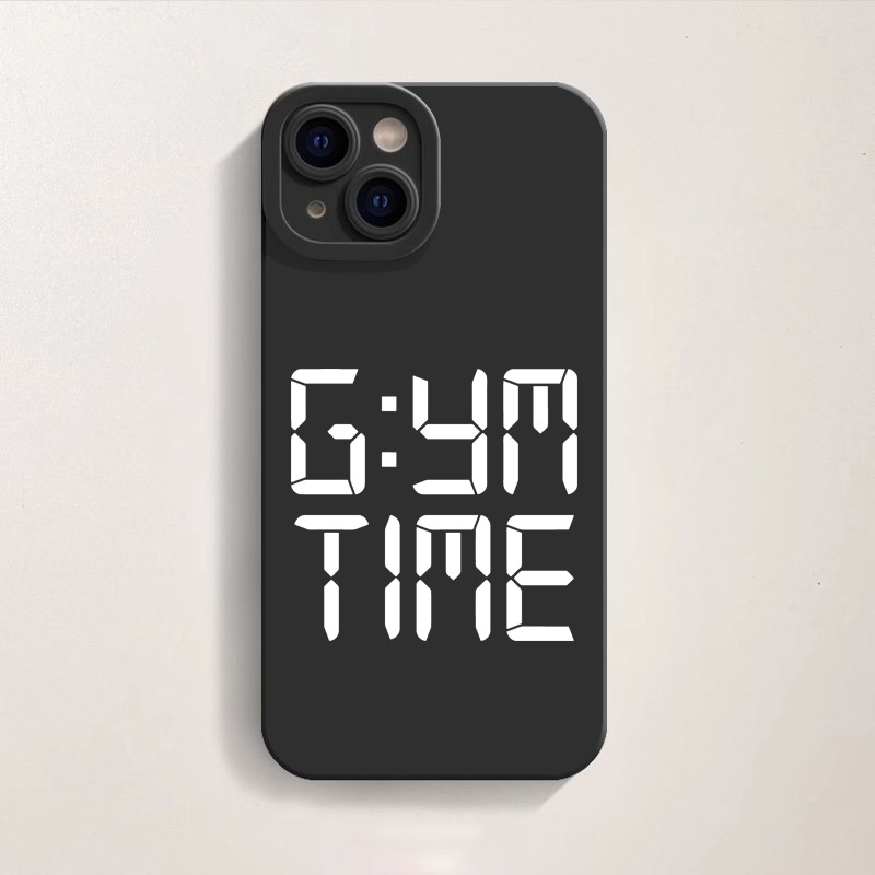Digital Countdown 'Gym Time' Silicone Case for Apple iPhone Series – view 1