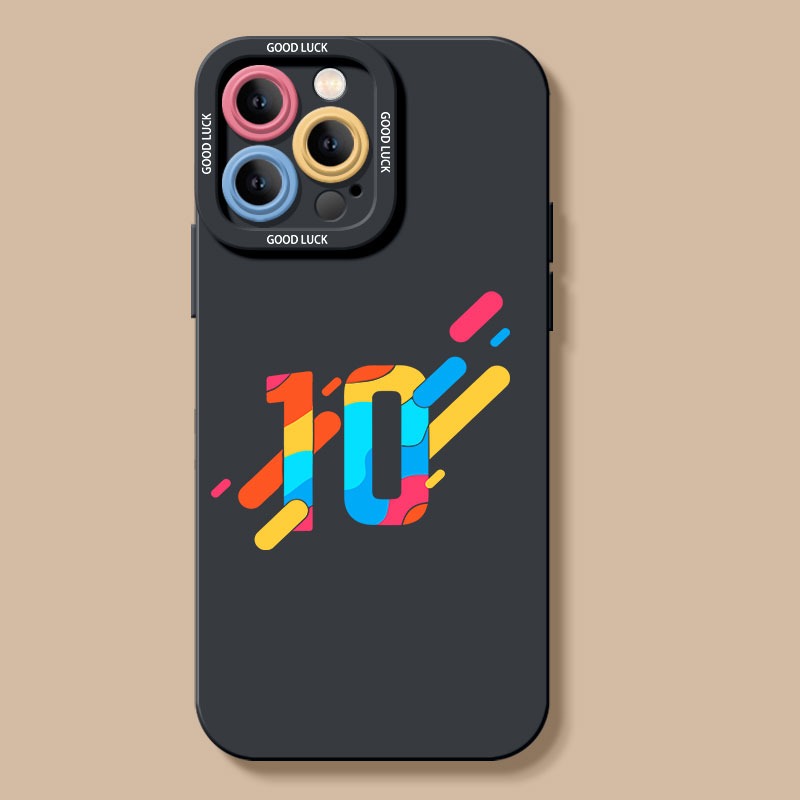 Vibrant Ten Multicolor Splash Silicone Case for Apple iPhone Series – view 1