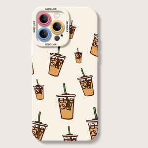 Daily Latte Delight Silicone Case for Apple iPhone Series