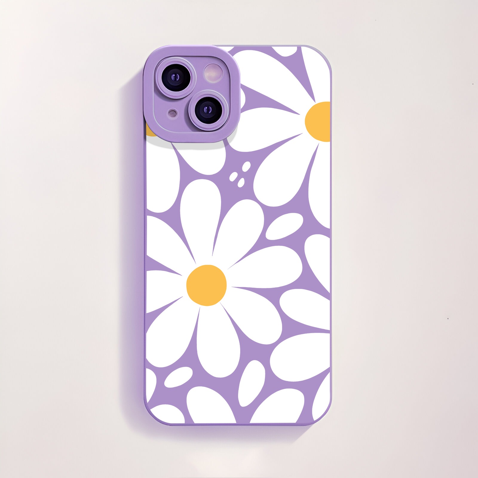 Retro Blossom Burst Silicone Case for Apple iPhone Series – view 2