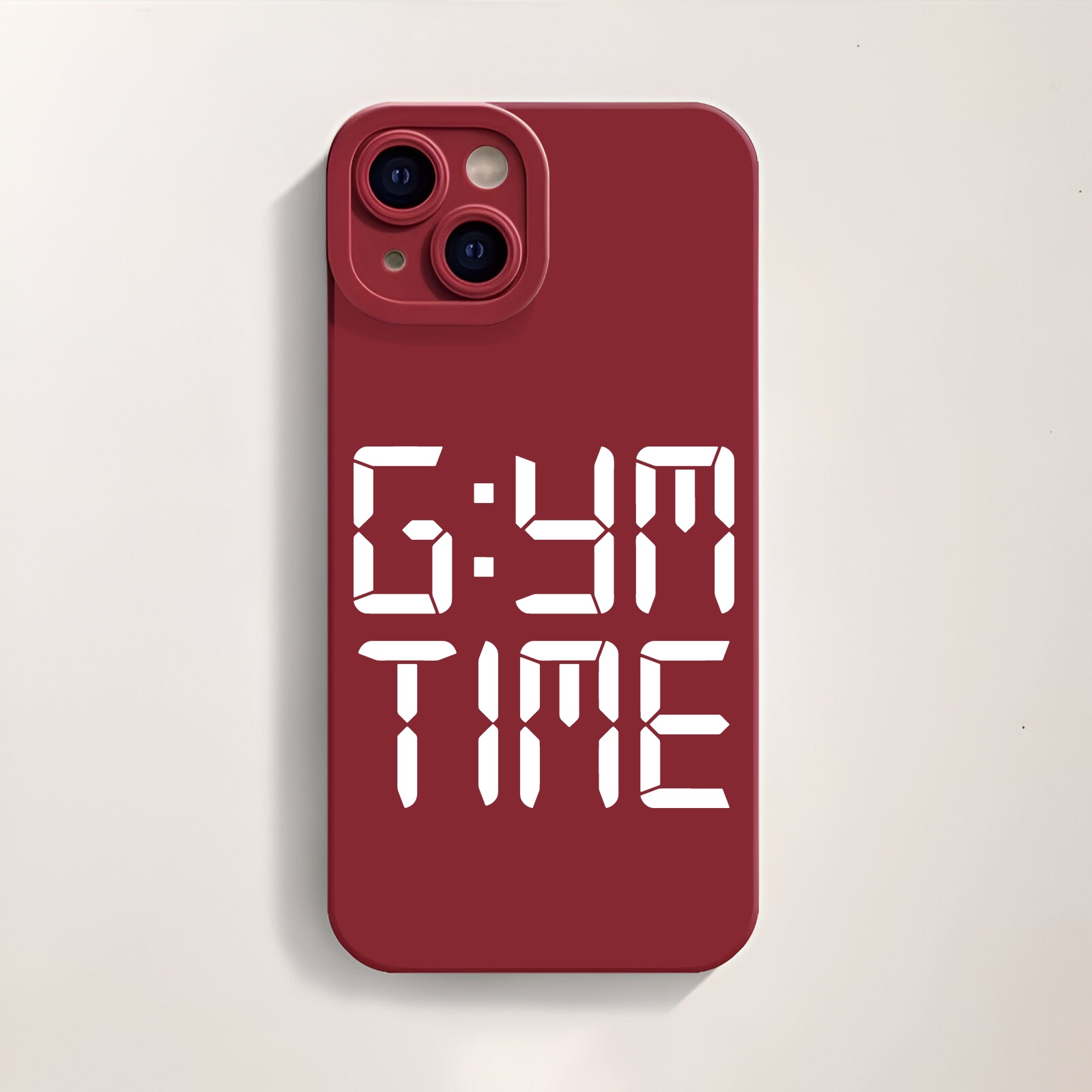 Digital Countdown 'Gym Time' Silicone Case for Apple iPhone Series – view 4