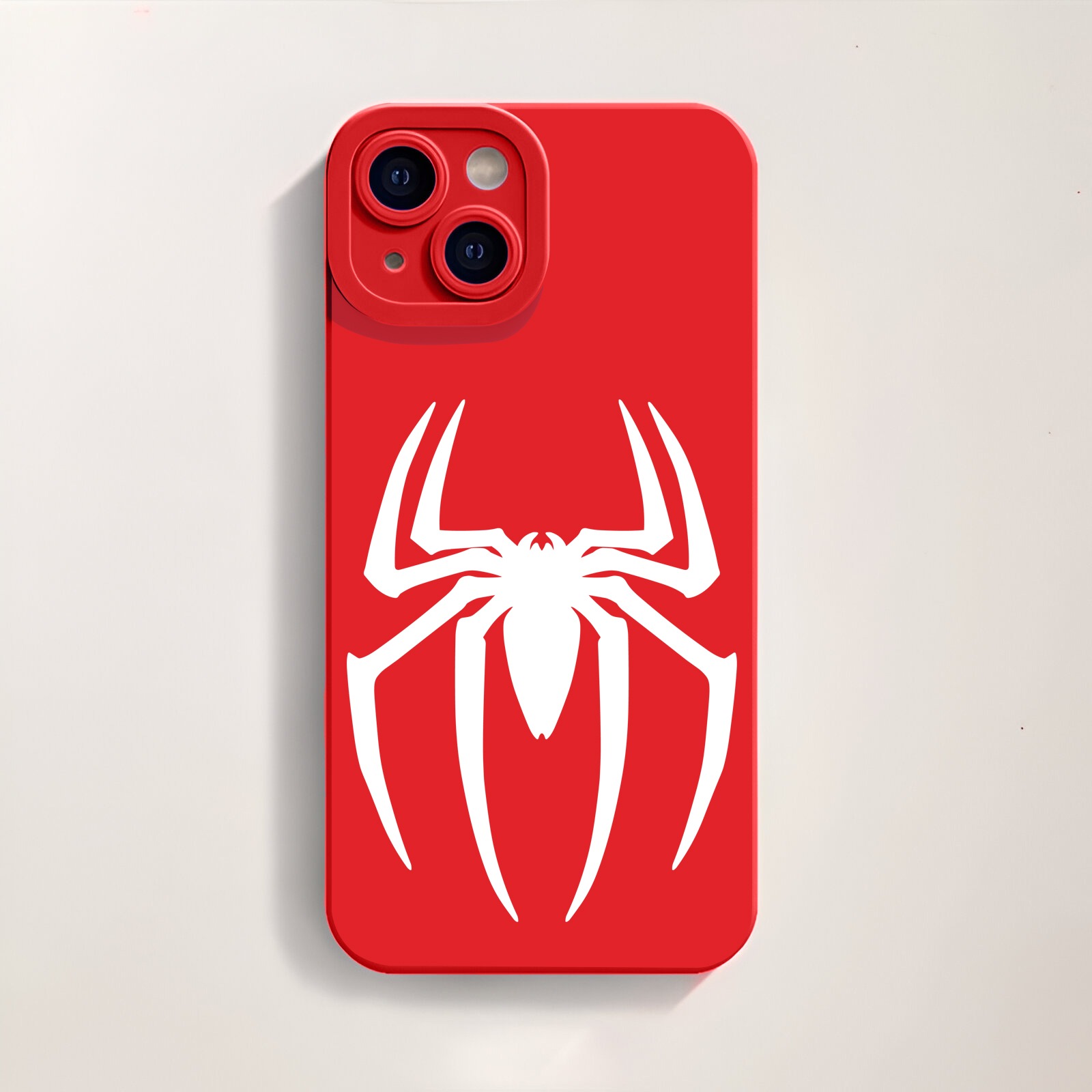 Spider Emblem Noir Silicone Case for Apple iPhone Series – view 4