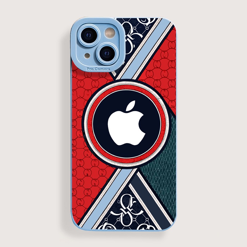 Bold Geometric Elegance Silicone Case for Apple iPhone Series – view 4