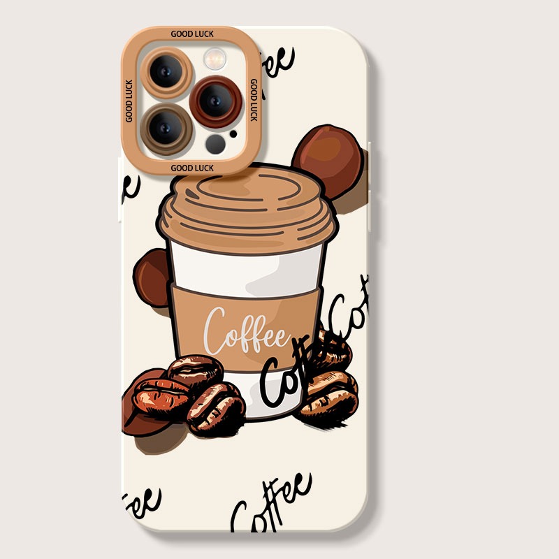Coffee Lover's Delight Silicone Case for Apple iPhone Series – view 3