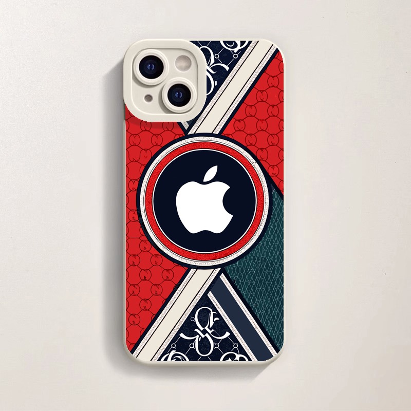 Bold Geometric Elegance Silicone Case for Apple iPhone Series – view 3