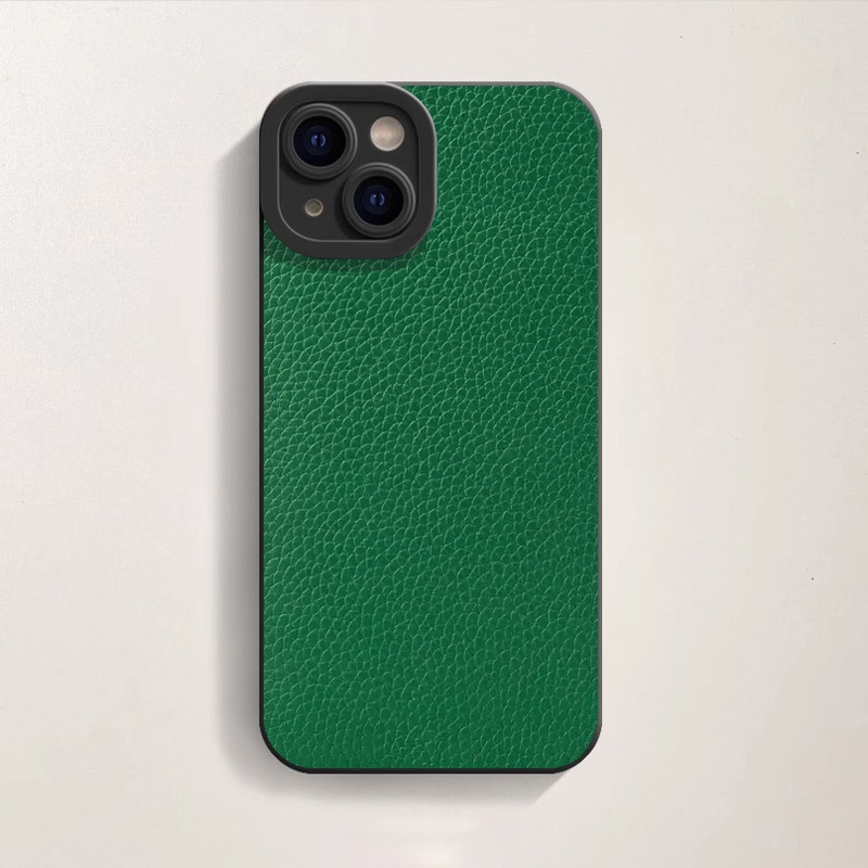 Emerald Pebble Texture Silicone Case for Apple iPhone Series – view 2