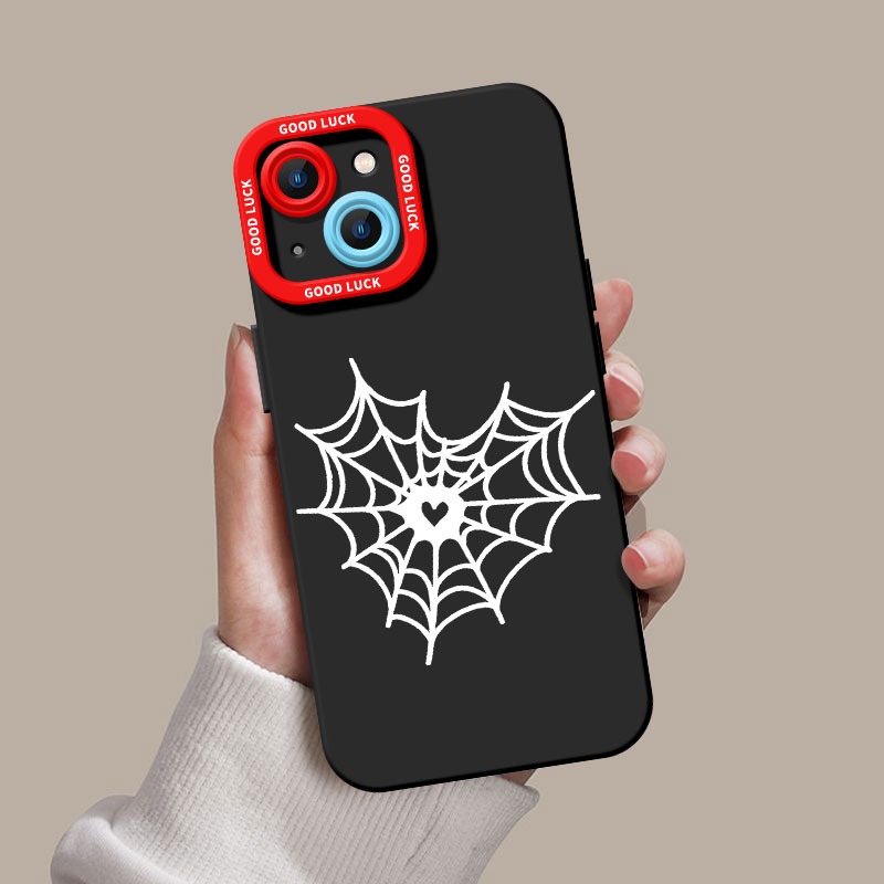 Webbed Heart Design Silicone Case for Apple iPhone Series – view 2