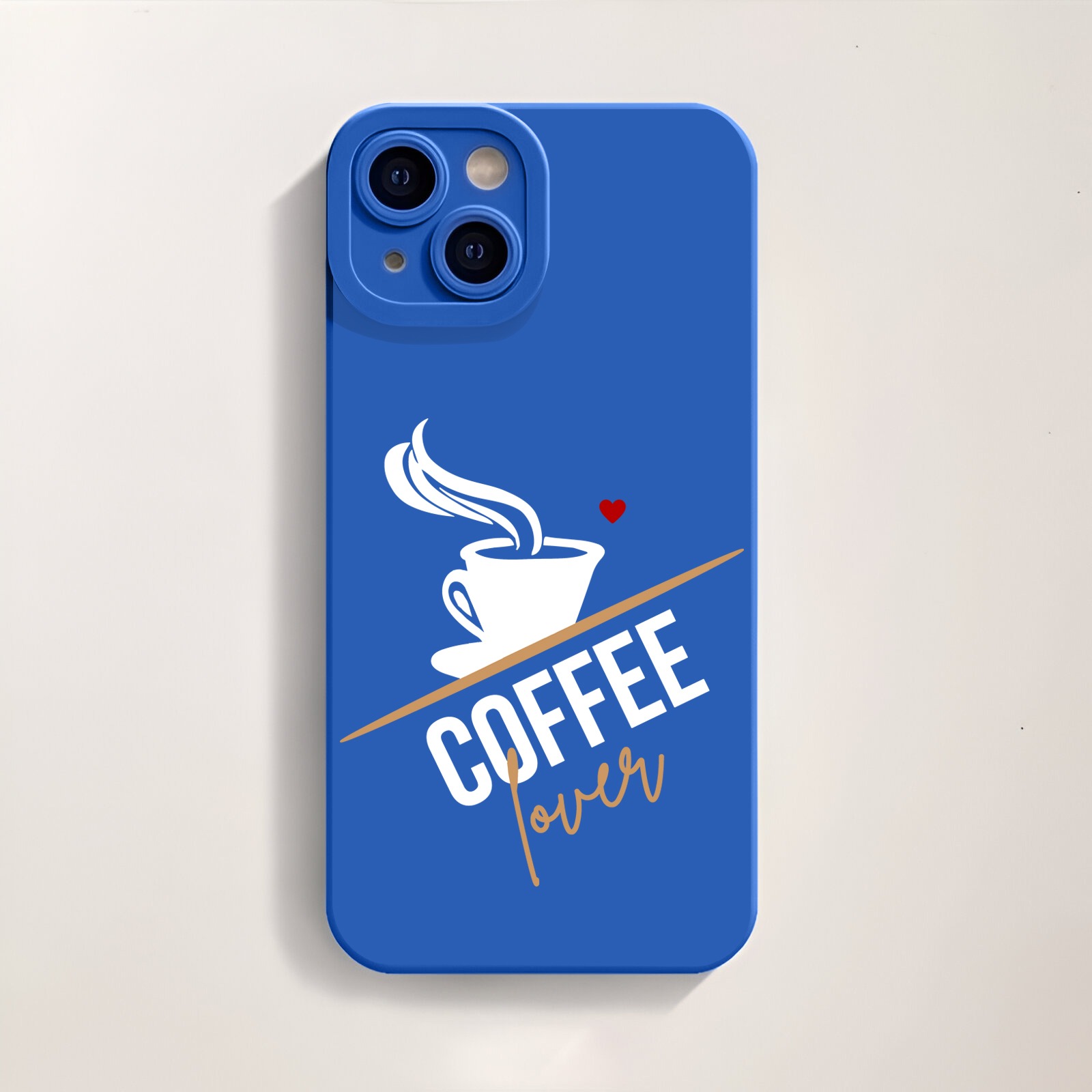 Coffee Lover Brew Brown Silicone Case for Apple iPhone Series – view 4