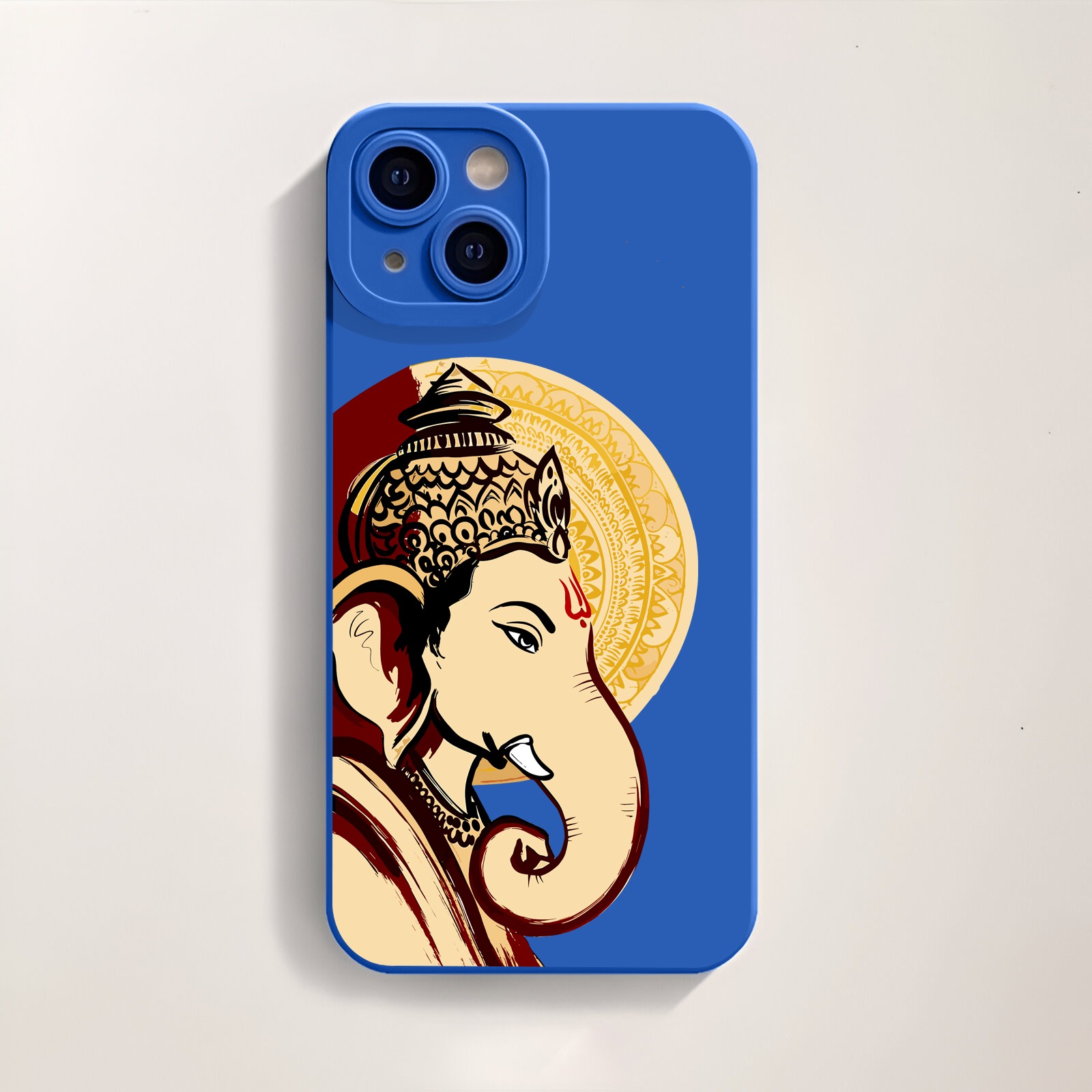 Divine Elephant Art Silicone Case for Apple iPhone Series – view 3