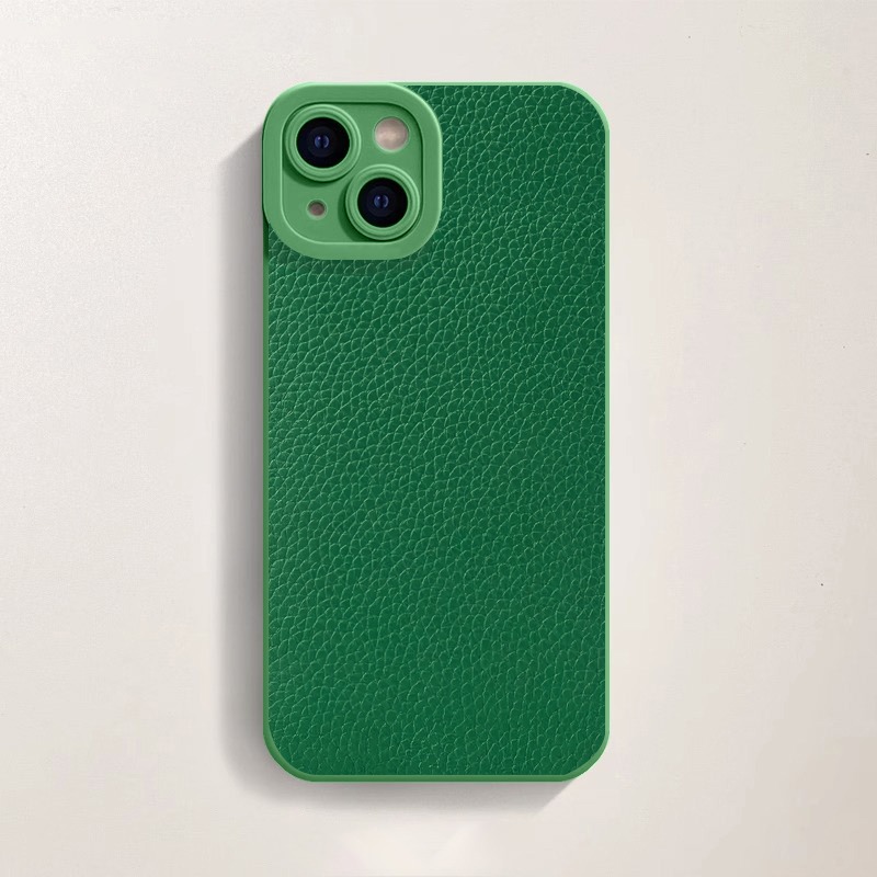 Emerald Pebble Texture Silicone Case for Apple iPhone Series – view 4