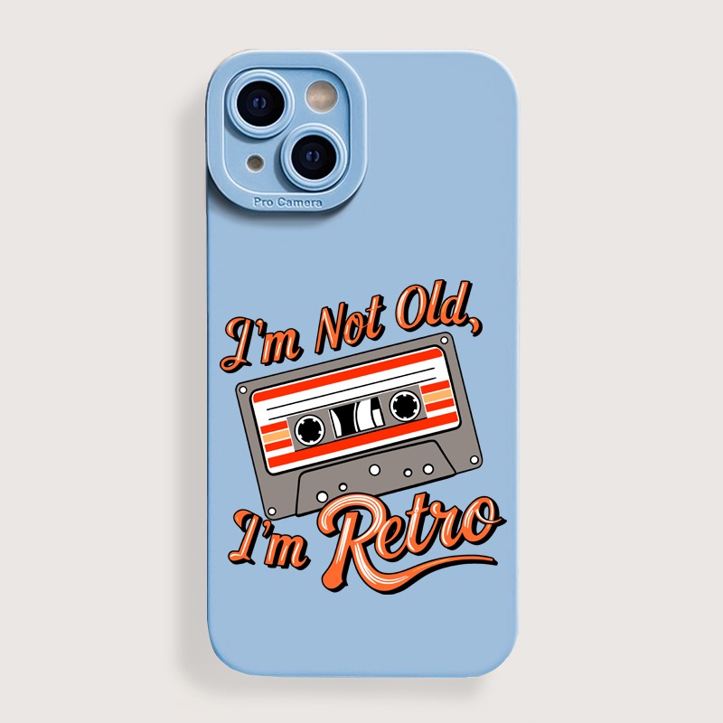 Retro Cassette Groove Silicone Case for Apple iPhone Series – view 1