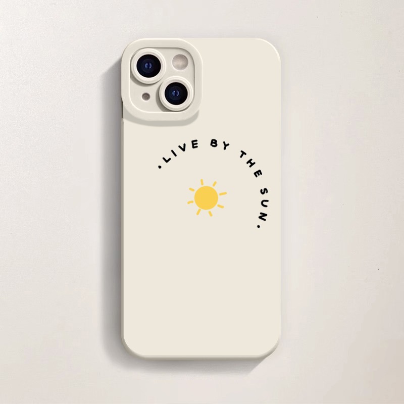 Live by the Sun Graphic Silicone Case for Apple iPhone Series – view 1