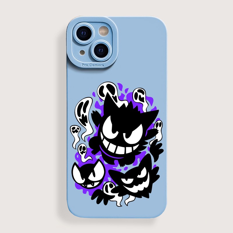 Spooky Shadows Art Silicone Case for Apple iPhone Series – view 2
