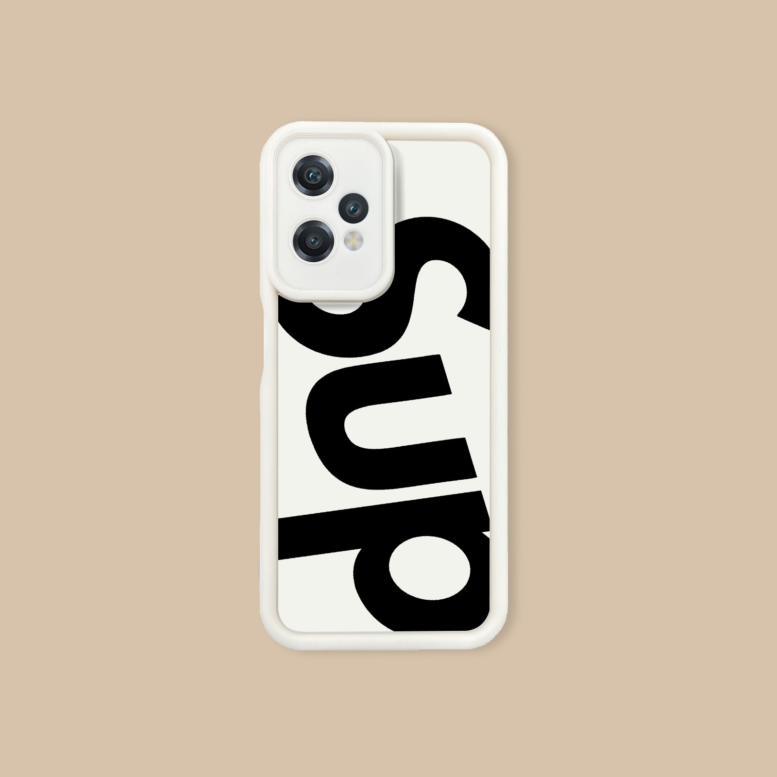 Bold Script Streetwear Silicone Case for Apple iPhone Series – view 3