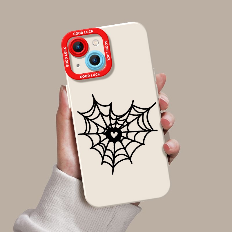 Webbed Heart Design Silicone Case for Apple iPhone Series – view 3