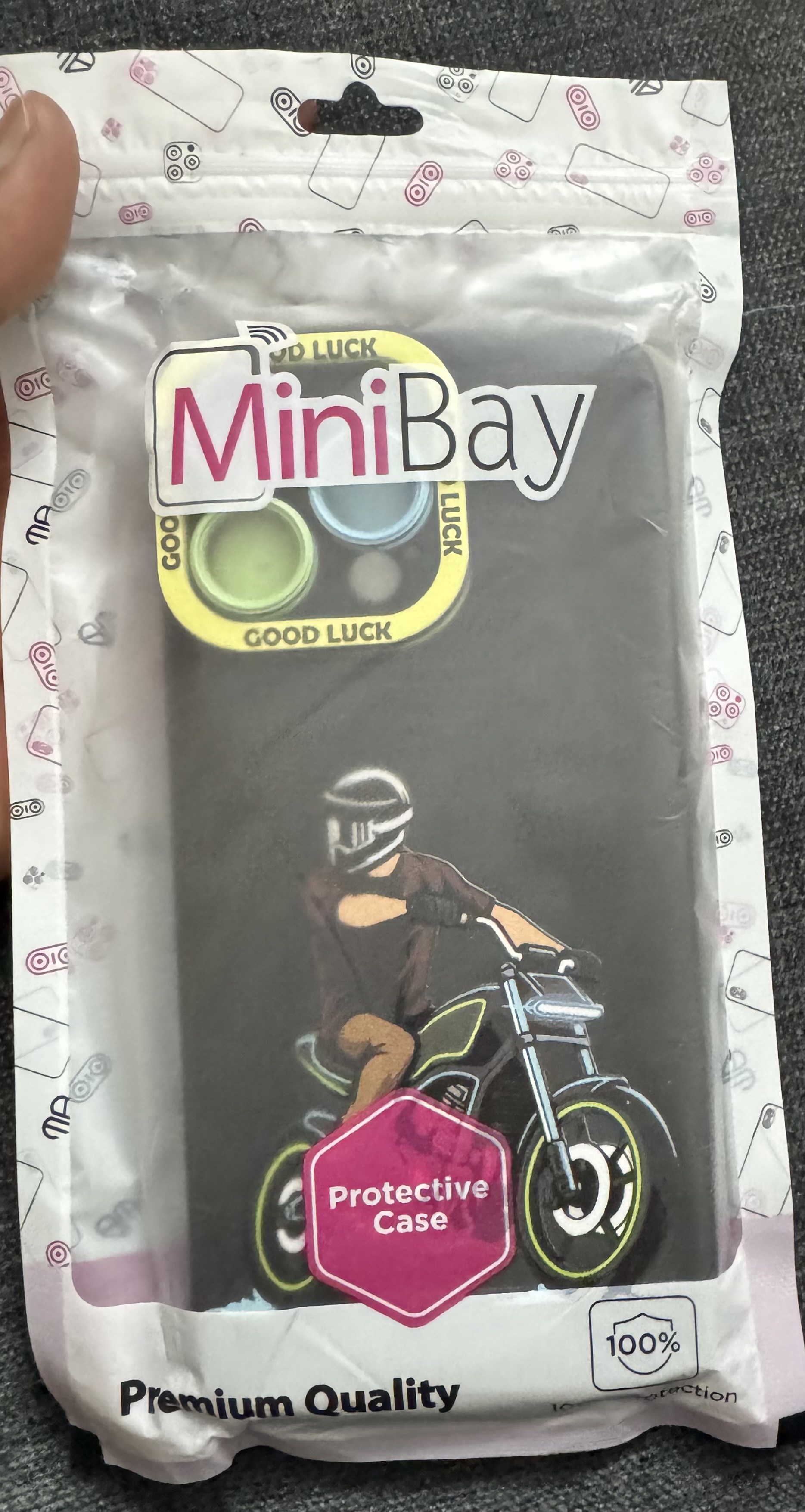 Customer photo of Road Warrior Biker Silicone Case for Apple iPhone Series