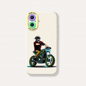 Road Warrior Biker Silicone Case for Apple iPhone Series