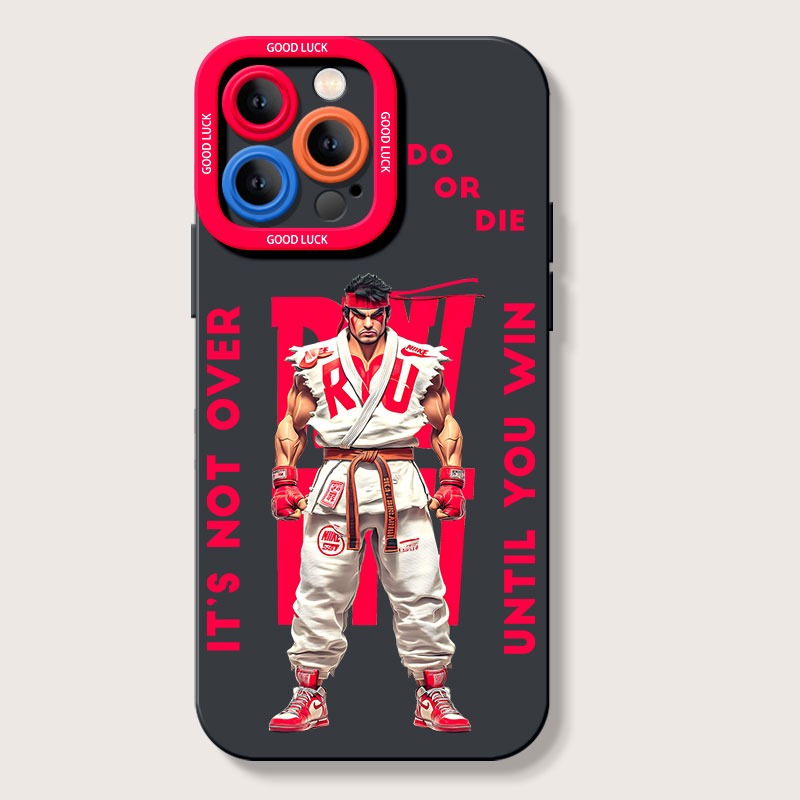 Fighter Spirit Motivational Silicone Case for Apple iPhone Series – view 2